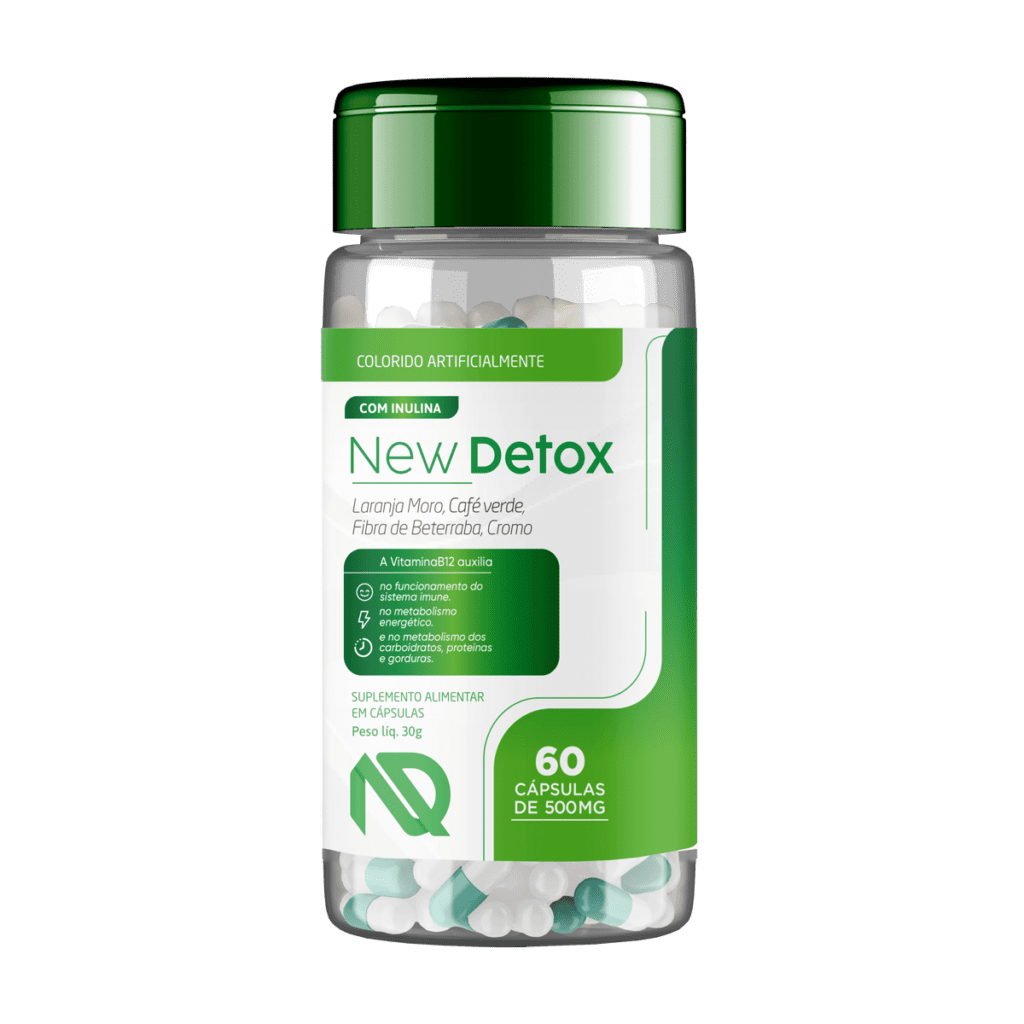 Suplemento New Detox (1 Pote ) + EBOOK + APP